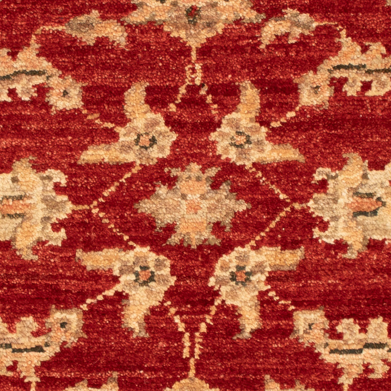 Ziegler Teppich - 70 x 55 cm - bordeauxrot