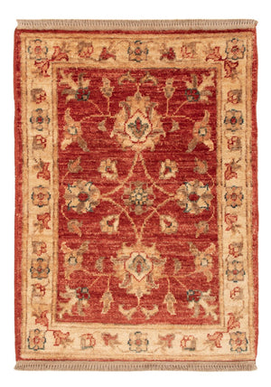 Ziegler Teppich - 70 x 48 cm - rot