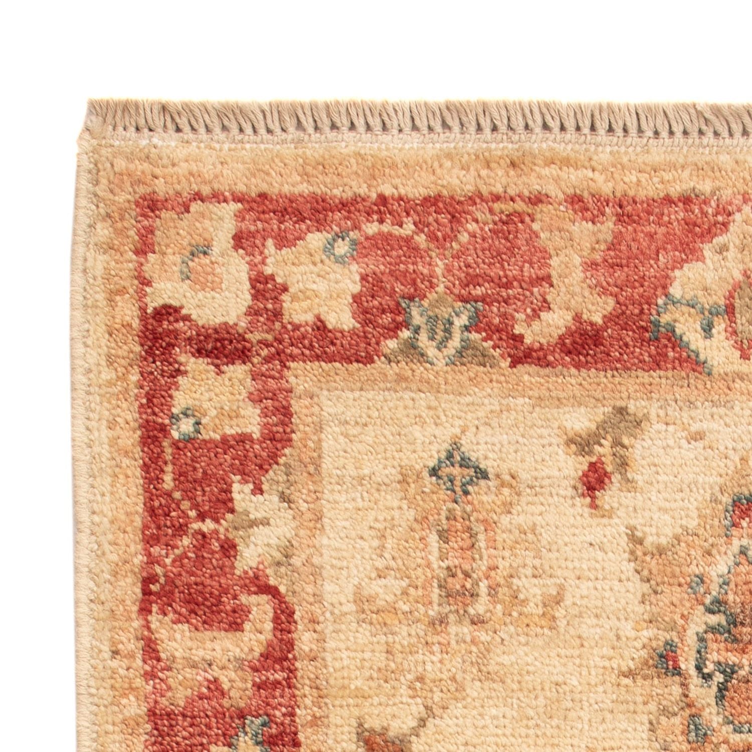 Ziegler Teppich - 69 x 50 cm - beige