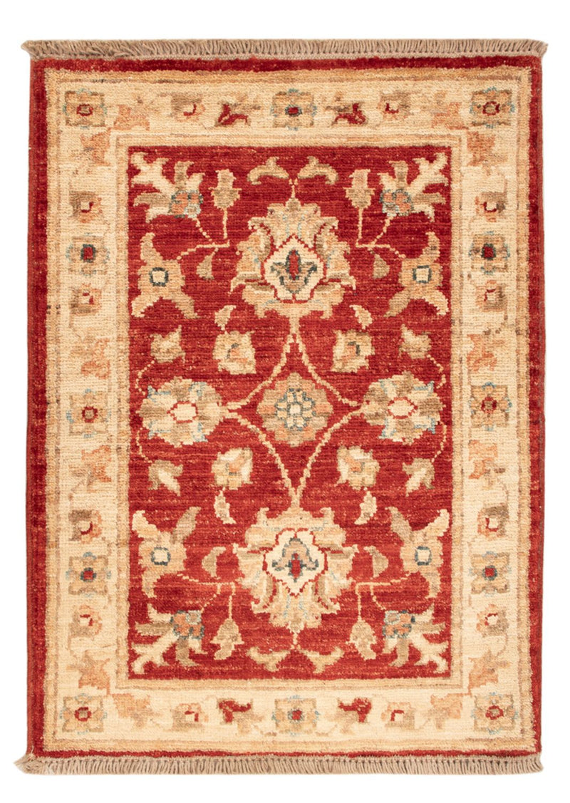 Ziegler Teppich - 70 x 51 cm - rot