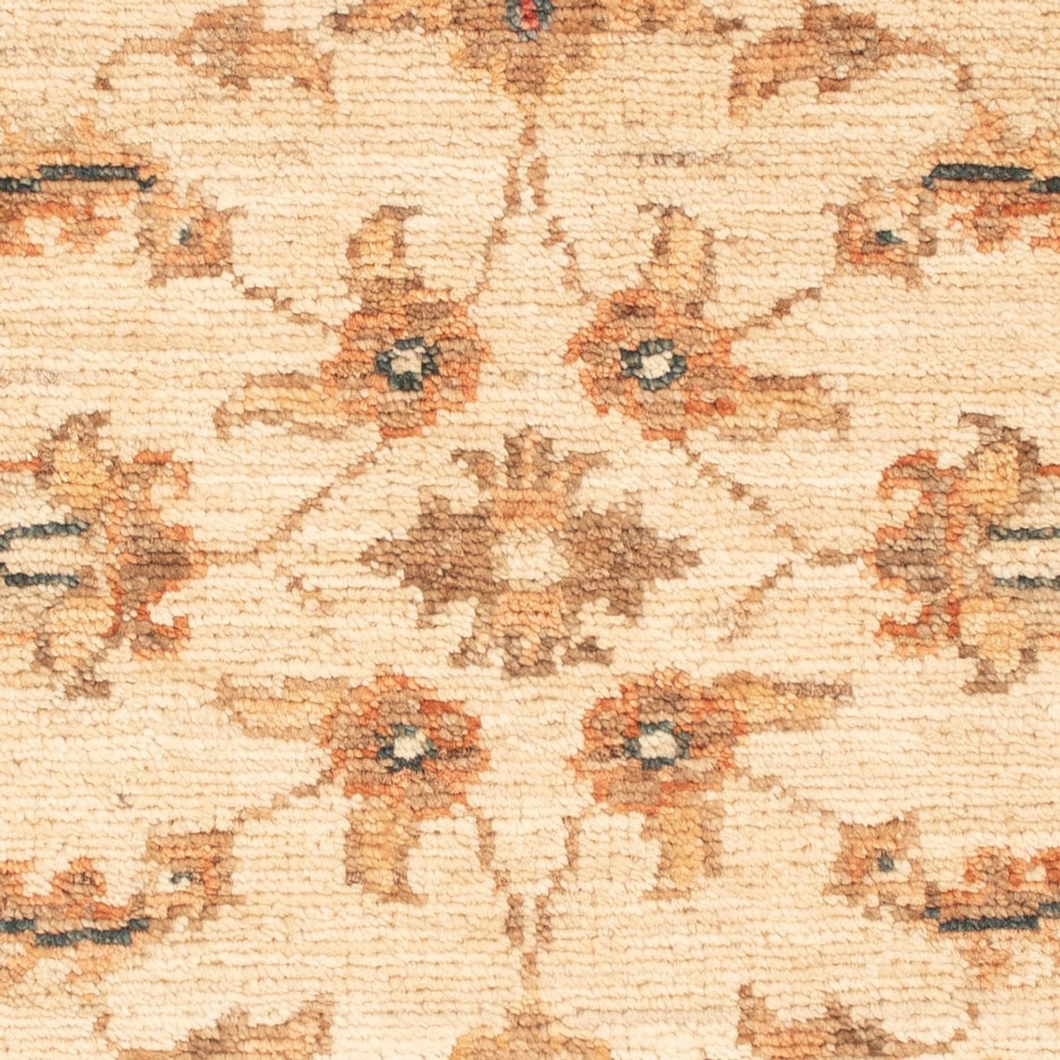 Ziegler Teppich - 64 x 51 cm - beige