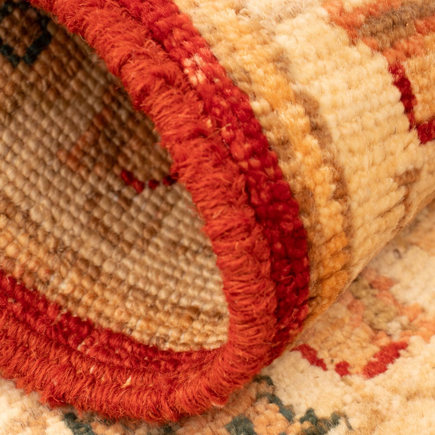 Ziegler Teppich - 68 x 51 cm - rot