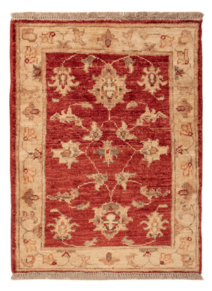 Ziegler Teppich - 69 x 52 cm - rot