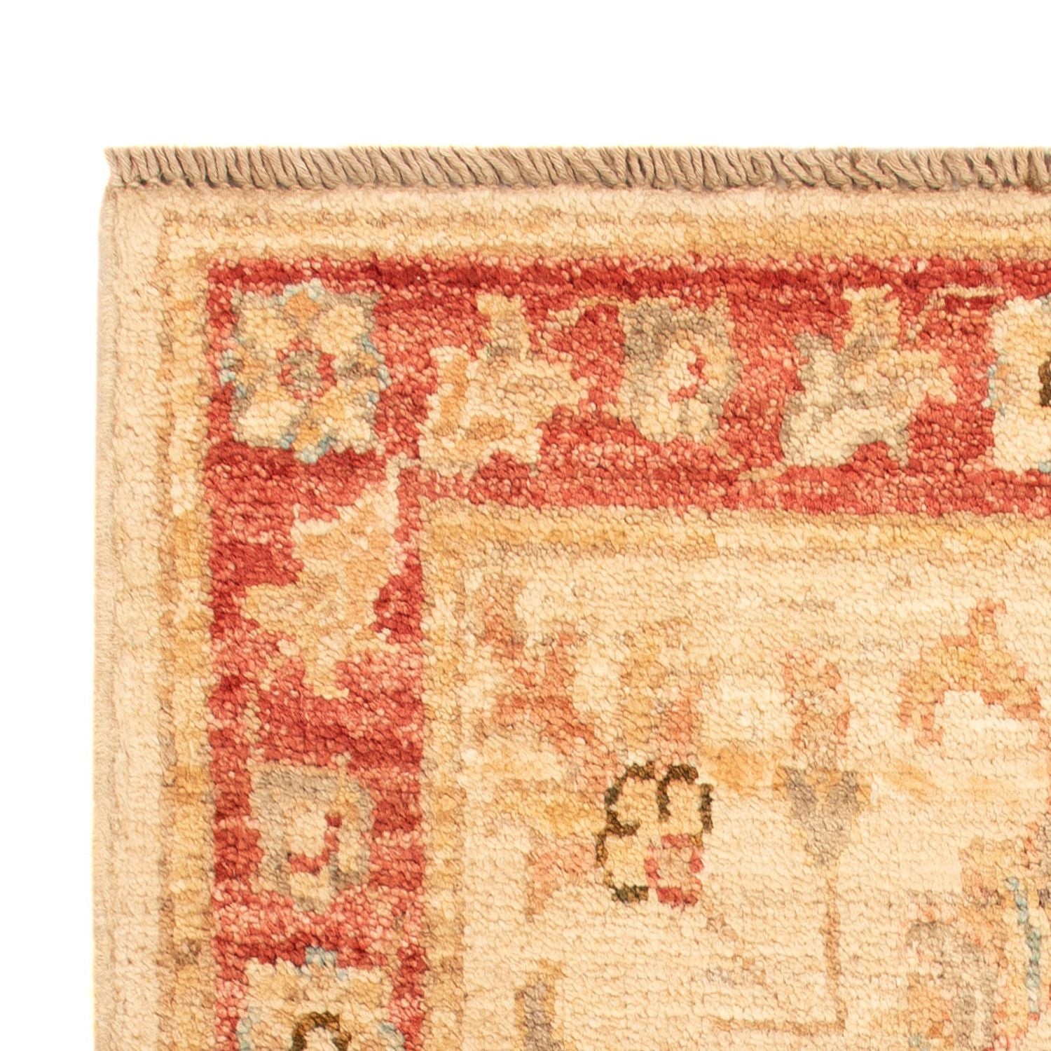 Ziegler Teppich - 79 x 56 cm - beige
