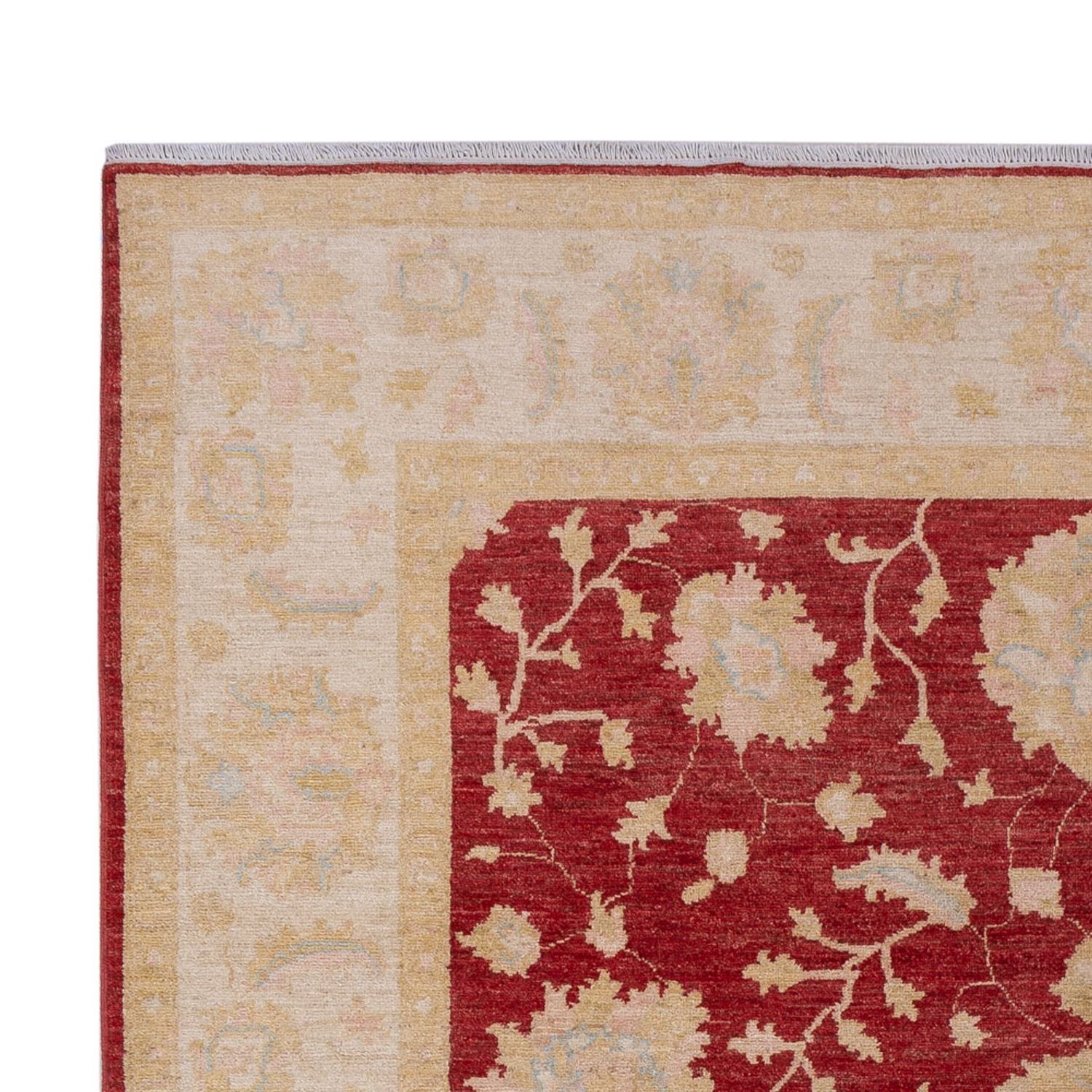 Ziegler Teppich - 300 x 205 cm - dunkelrot