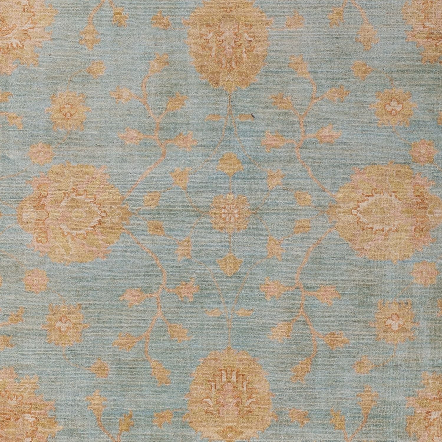 Ziegler Teppich - 297 x 200 cm - hellblau