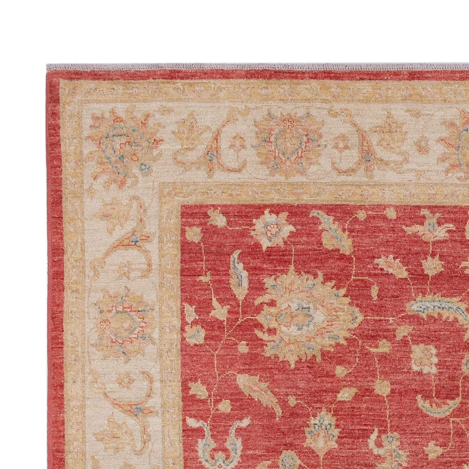 Ziegler Teppich - 297 x 202 cm - rot