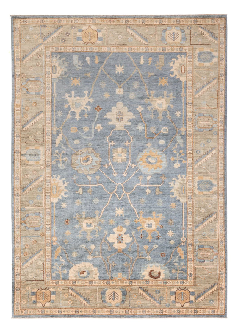 Ziegler Teppich - Usak - 347 x 241 cm - türkis