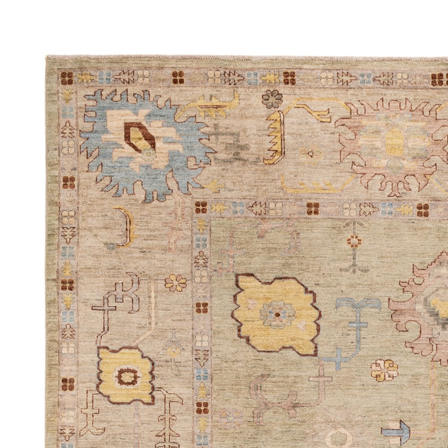 Ziegler Teppich - Usak - 341 x 248 cm - beige
