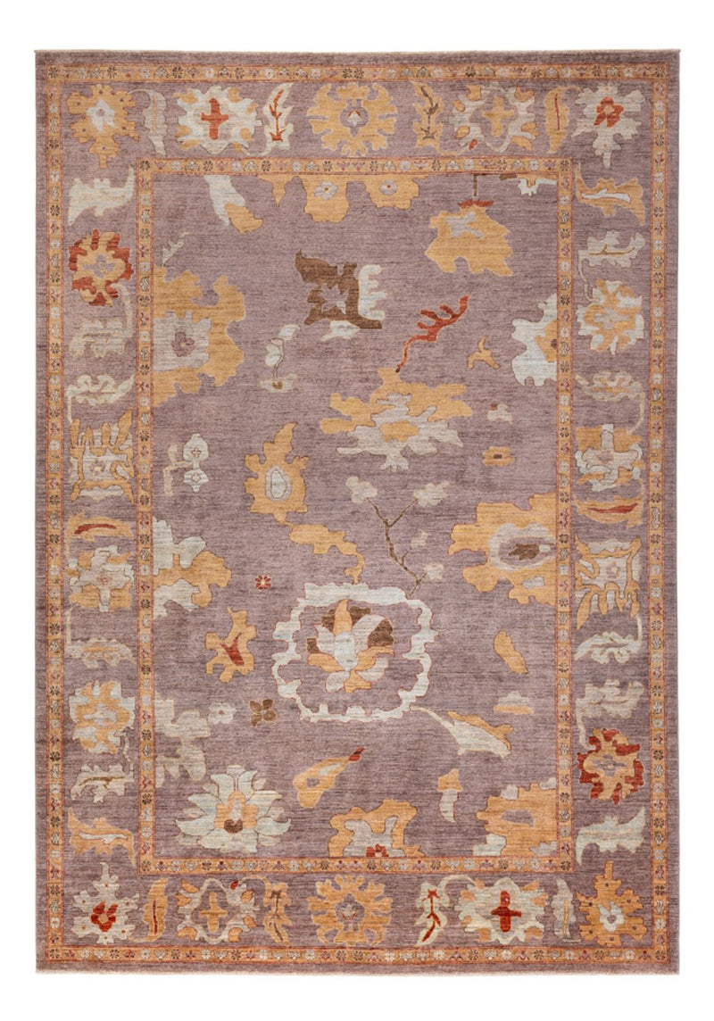 Ziegler Teppich - Usak - 349 x 247 cm - dunkelblau
