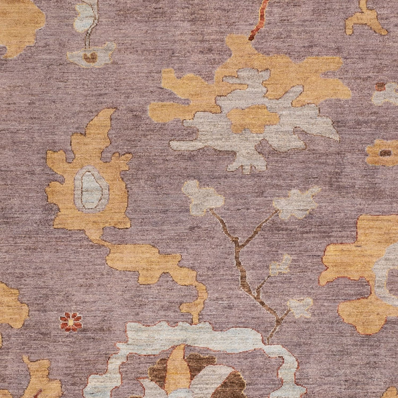 Ziegler Teppich - Usak - 349 x 247 cm - dunkelblau