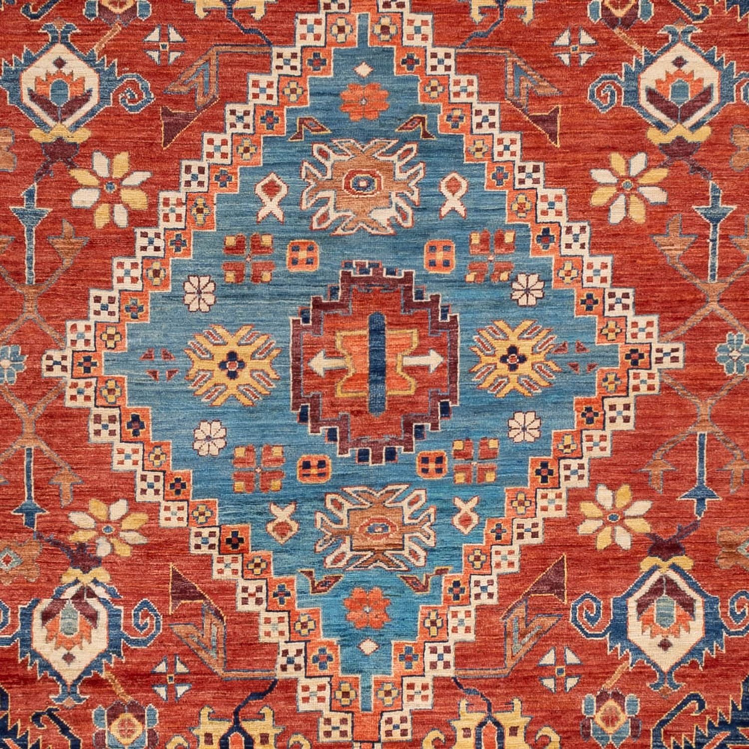 Ziegler Teppich - Usak - 351 x 266 cm - rot