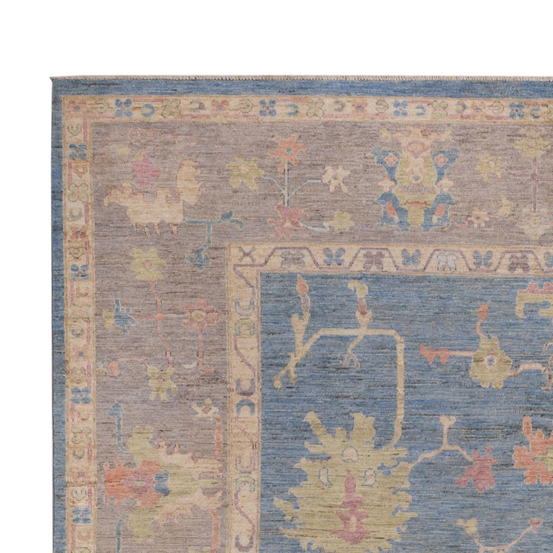 Ziegler Teppich - Usak - 352 x 247 cm - blau