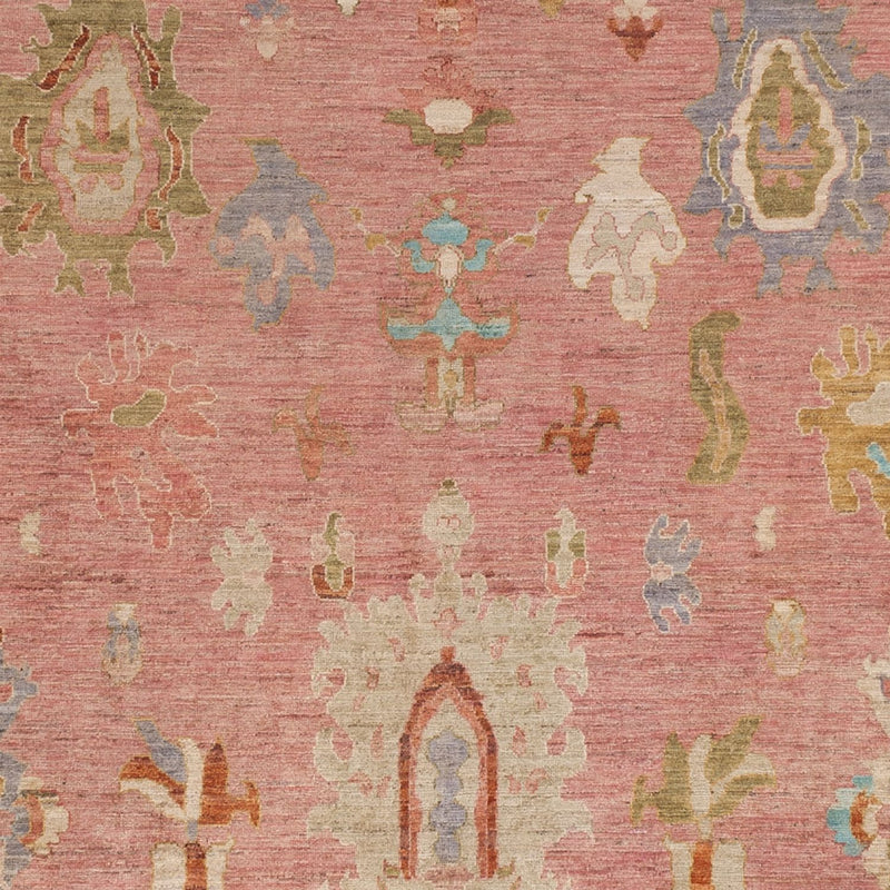 Ziegler Teppich - Usak - 359 x 237 cm - hellrot