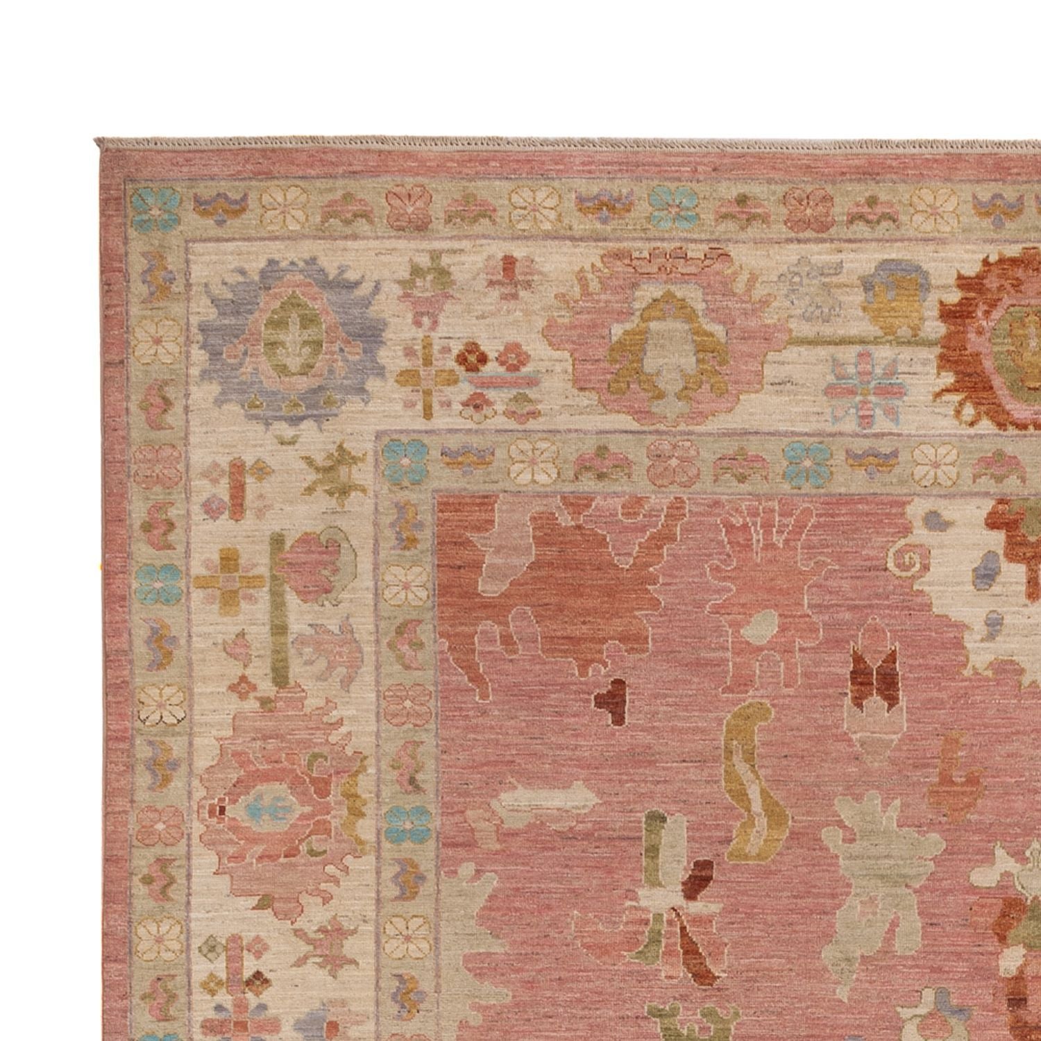 Ziegler Teppich - Usak - 359 x 237 cm - hellrot
