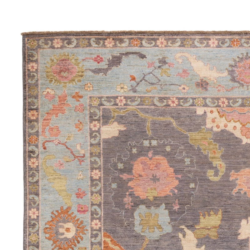Ziegler Teppich - Usak - 352 x 242 cm - dunkelblau