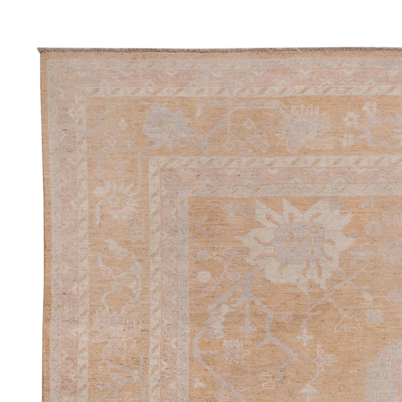 Ziegler Teppich - Usak - 306 x 246 cm - dunkelbeige