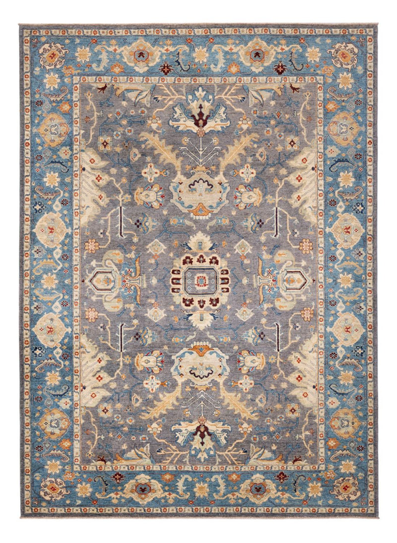 Ziegler Teppich - Usak - 341 x 251 cm - dunkelblau