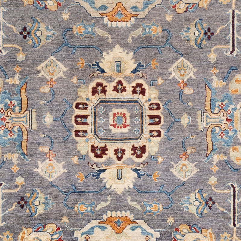 Ziegler Teppich - Usak - 341 x 251 cm - dunkelblau