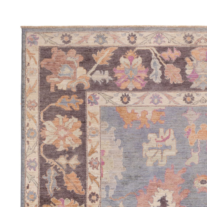 Ziegler Teppich - Usak - 338 x 247 cm - hellblau