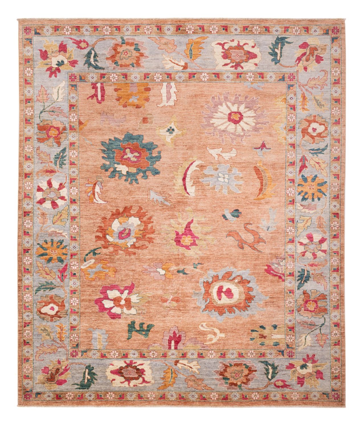 Ziegler Teppich - Usak - 299 x 246 cm - mehrfarbig