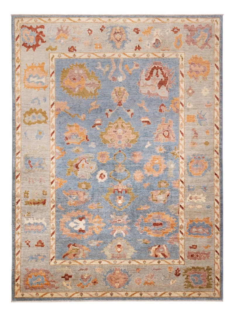 Ziegler Teppich - Usak - 332 x 242 cm - blau