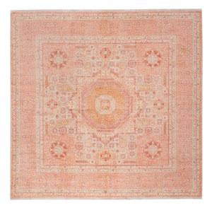 Ziegler Teppich - Ariana quadratisch  - 207 x 198 cm - hellrot
