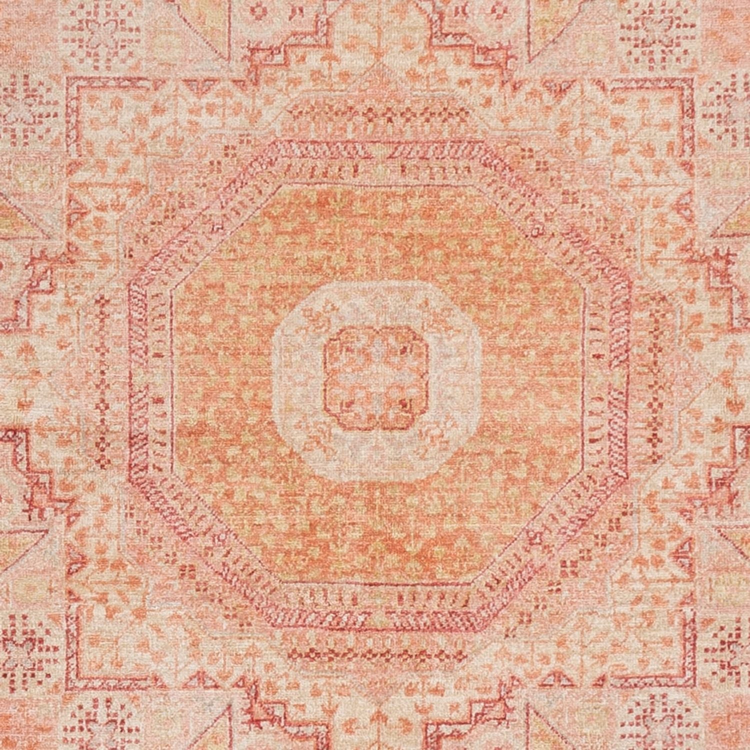 Ziegler Teppich - Ariana quadratisch  - 207 x 198 cm - hellrot