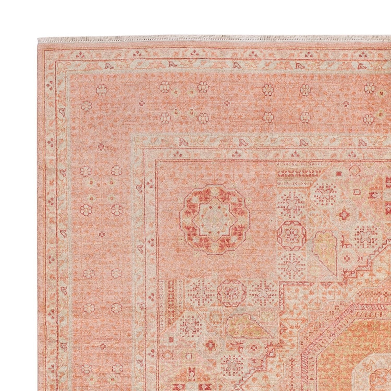 Ziegler Teppich - Ariana quadratisch  - 207 x 198 cm - hellrot