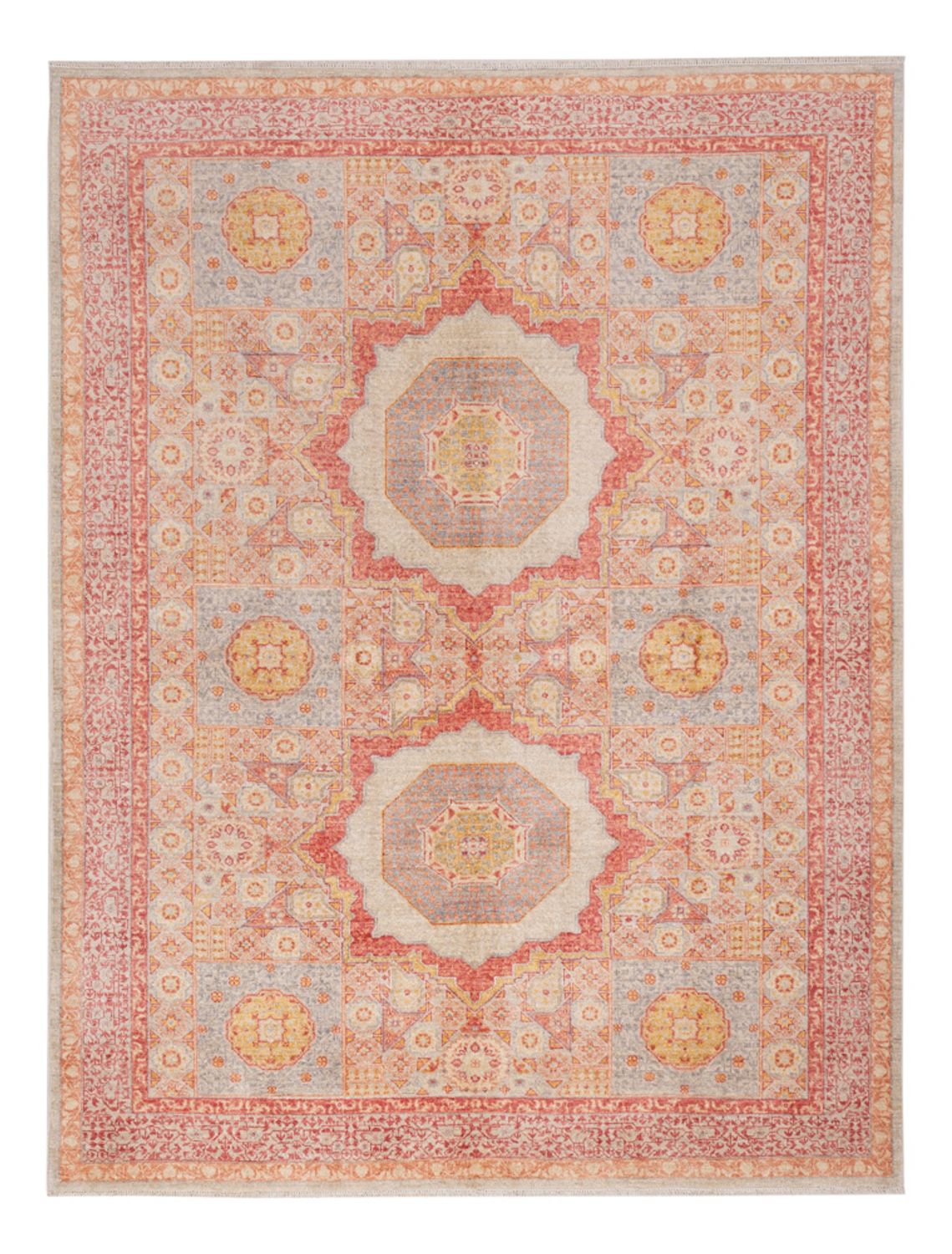 Ziegler Teppich - Ariana - 232 x 177 cm - hellrot