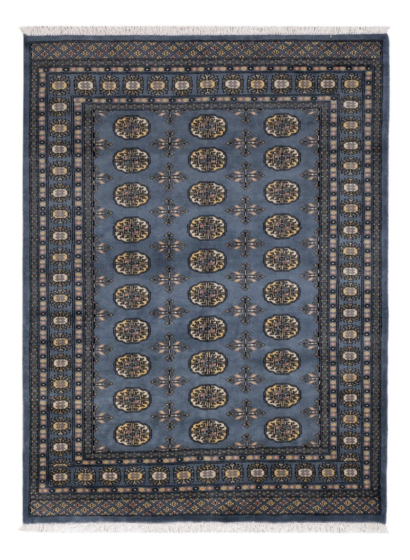 Pakistan Teppich - 190 x 139 cm - blau