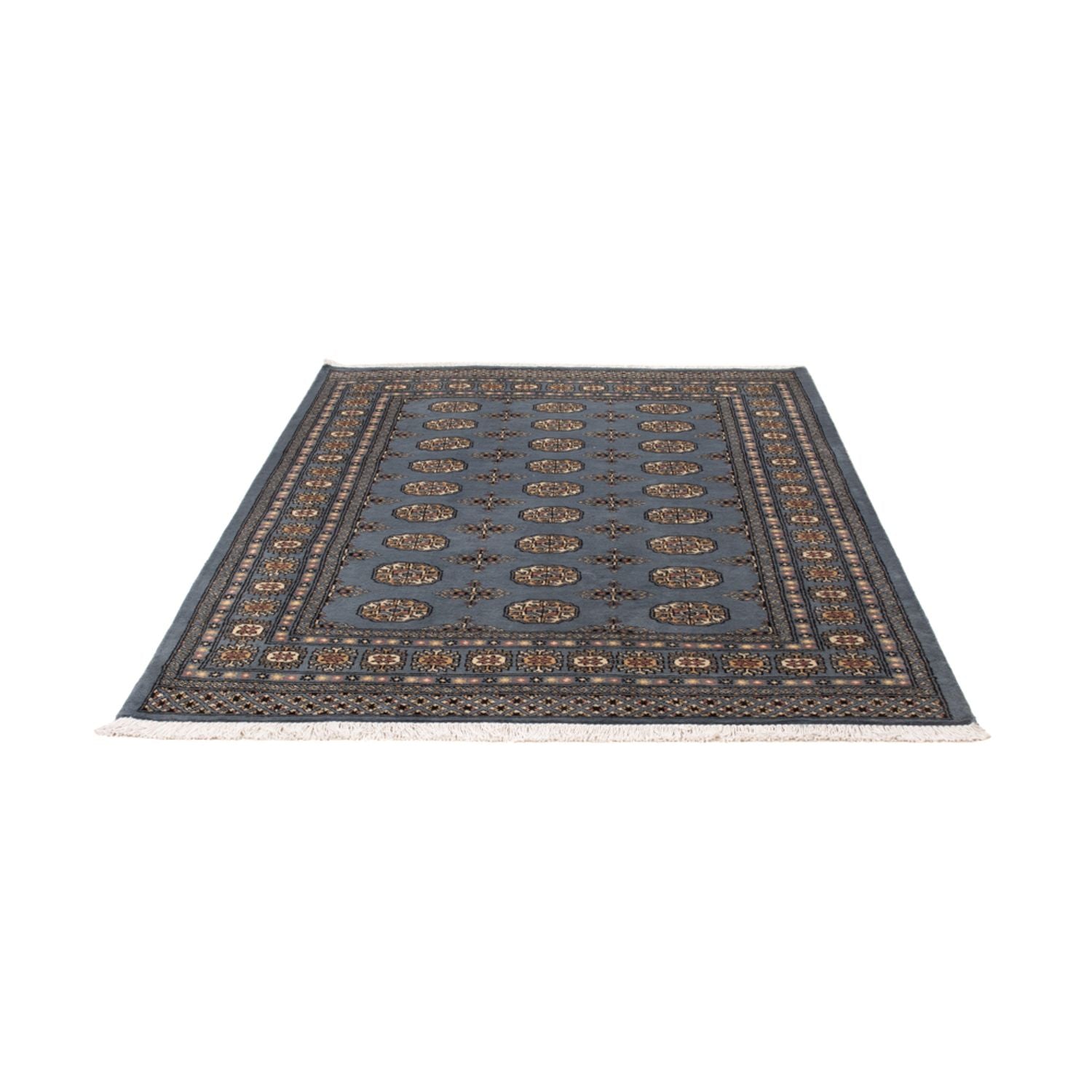 Pakistan Teppich - 194 x 141 cm - blau