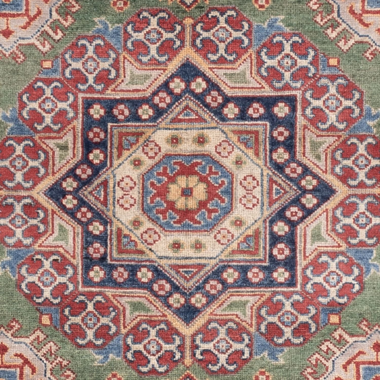 Ziegler Teppich - Kazak - 202 x 150 cm - grün