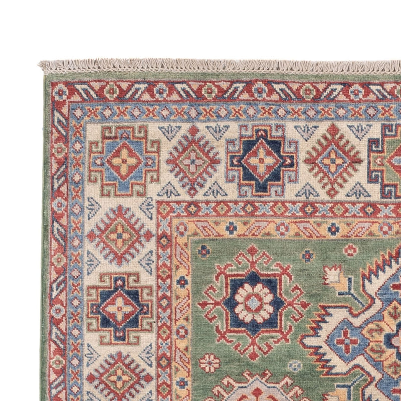 Ziegler Teppich - Kazak - 202 x 150 cm - grün