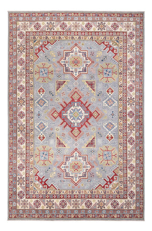 Ziegler Teppich - Kazak - 301 x 201 cm - hellblau
