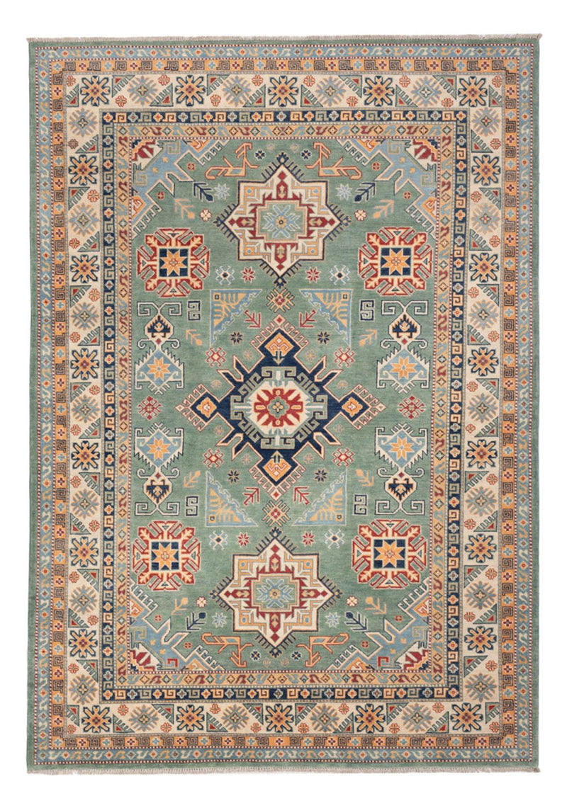 Ziegler Teppich - Kazak - 297 x 211 cm - grün