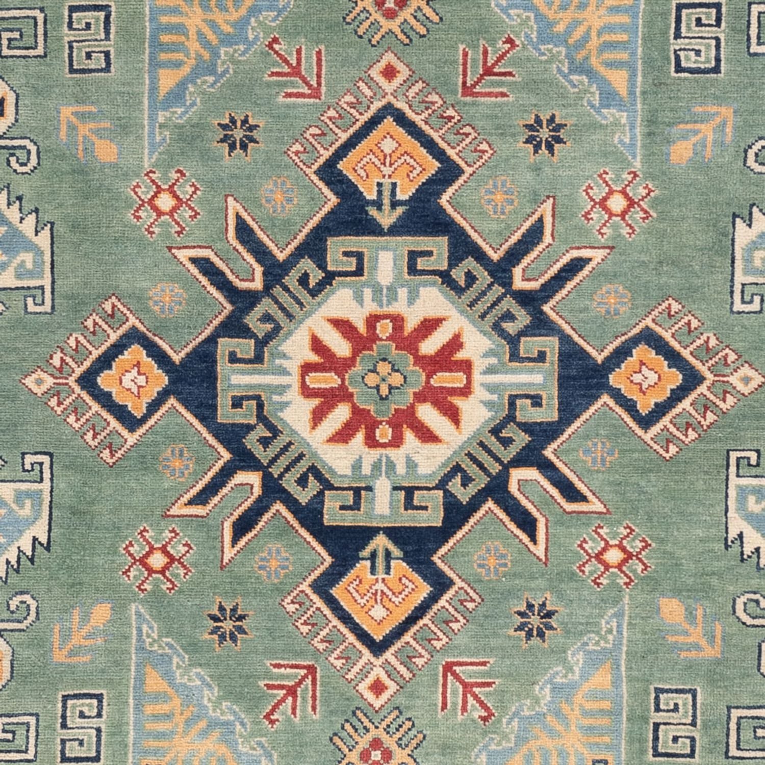 Ziegler Teppich - Kazak - 297 x 211 cm - grün