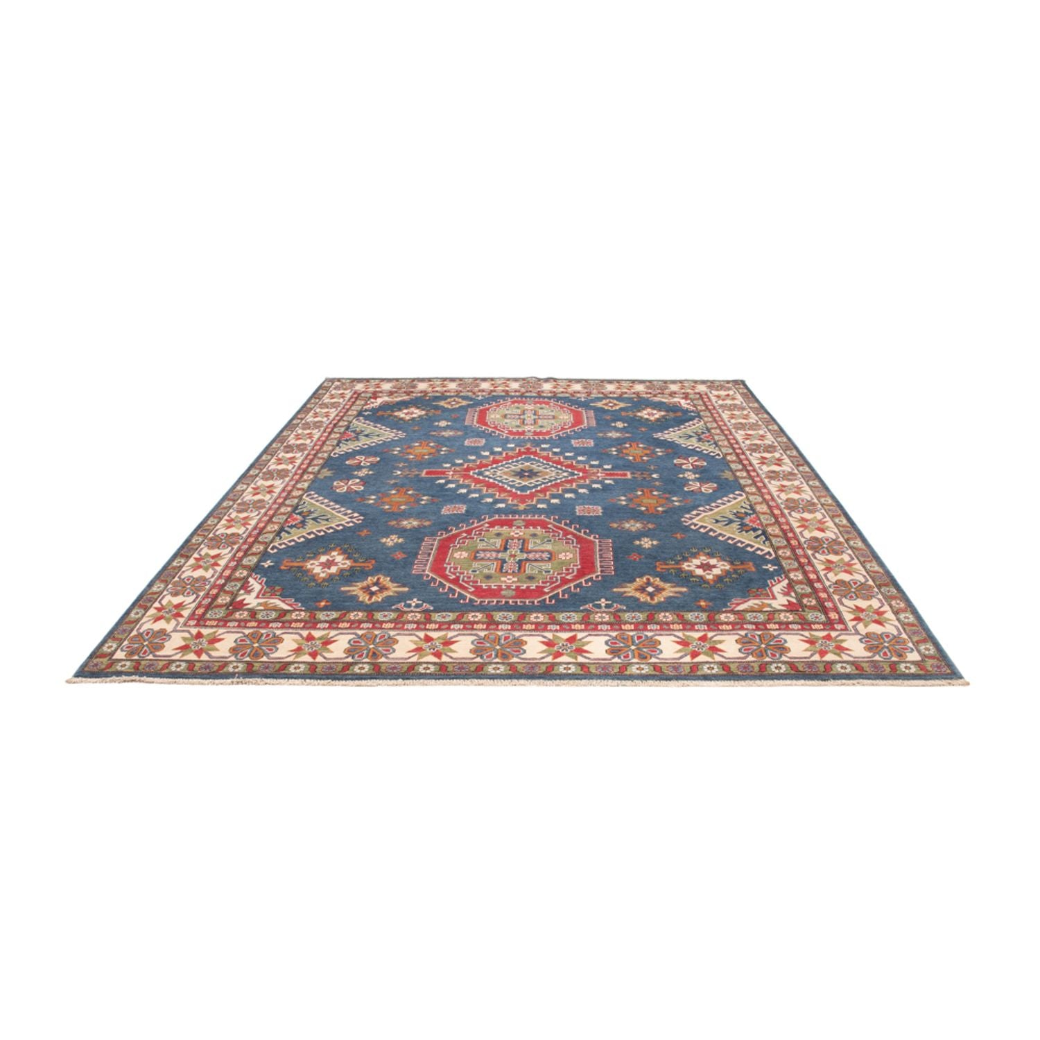 Ziegler Teppich - Kazak - 317 x 257 cm - blau