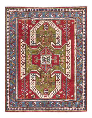 Ziegler Teppich - Kazak - 202 x 159 cm - mehrfarbig