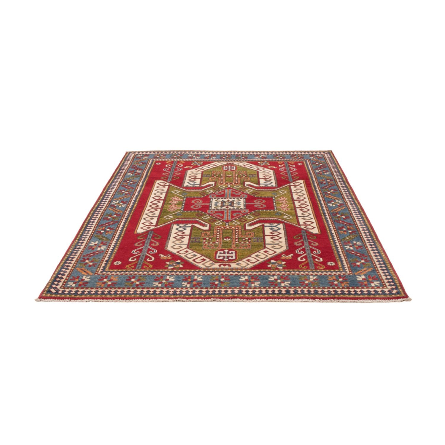 Ziegler Teppich - Kazak - 202 x 159 cm - mehrfarbig