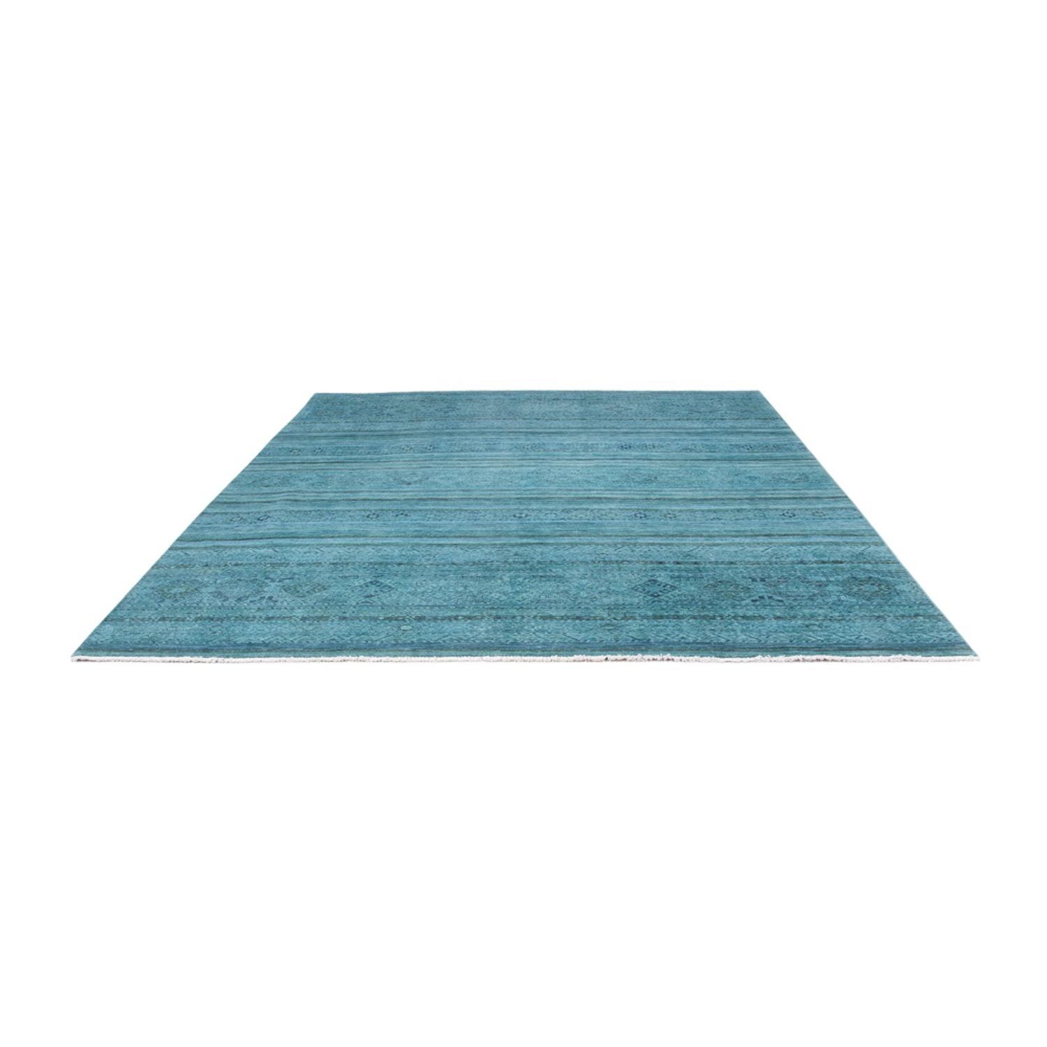 Designer Teppich - 300 x 247 cm - türkis