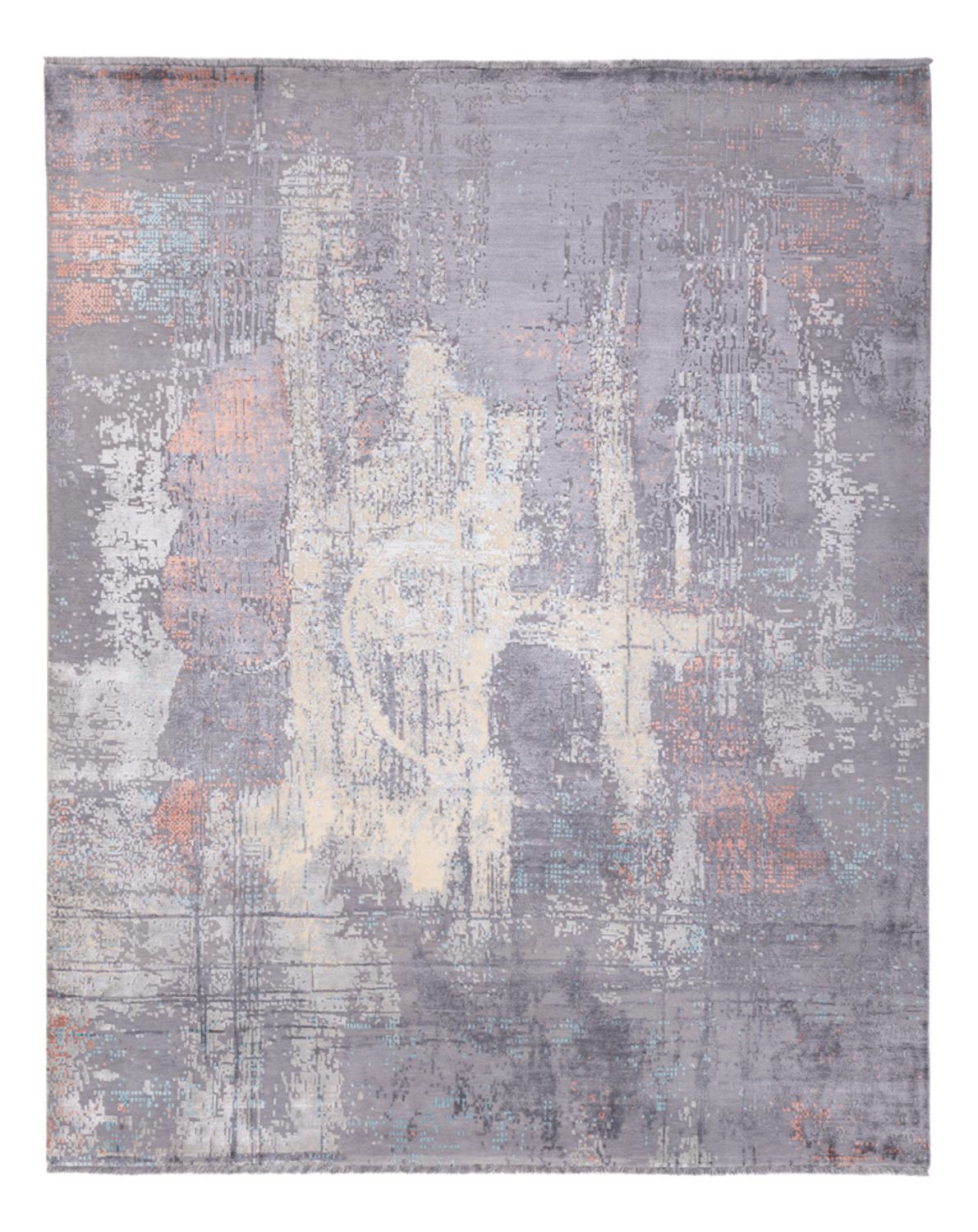 Designer Teppich - 305 x 249 cm - mehrfarbig