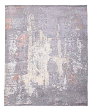 Designer Teppich - 306 x 255 cm - mehrfarbig