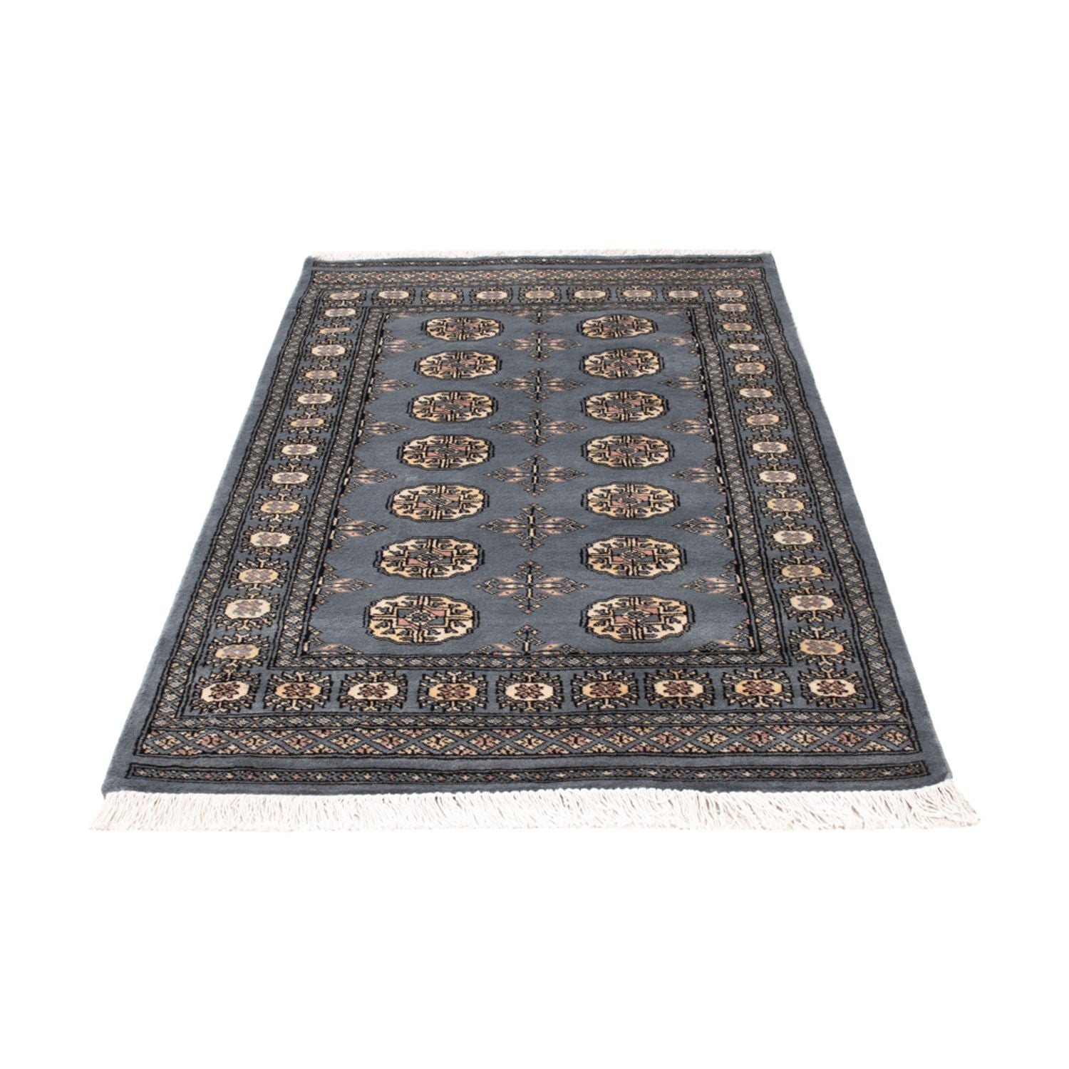 Pakistan Teppich - 156 x 93 cm - hellblau