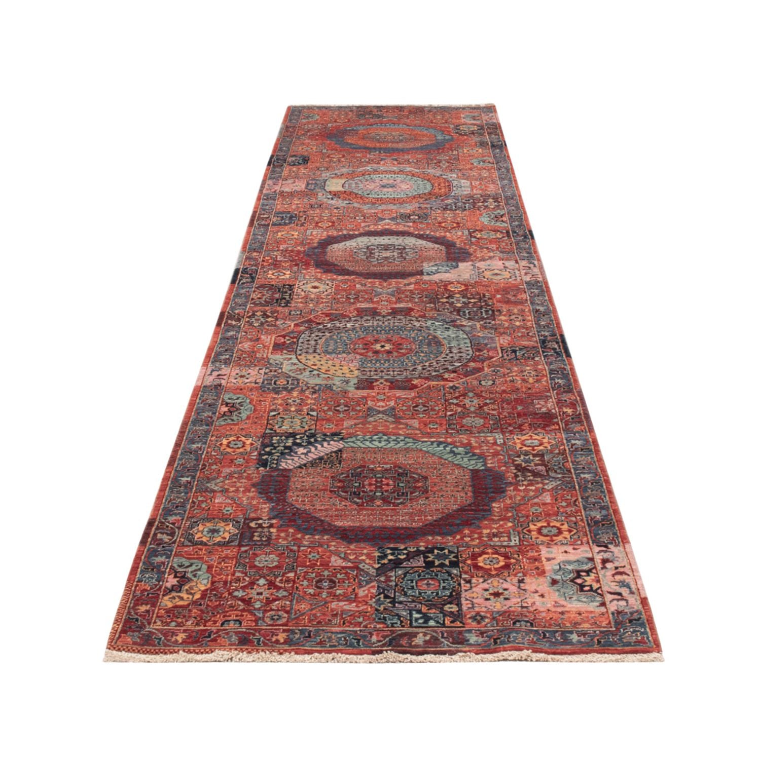 Läufer Designer - 392 x 88 cm - mehrfarbig