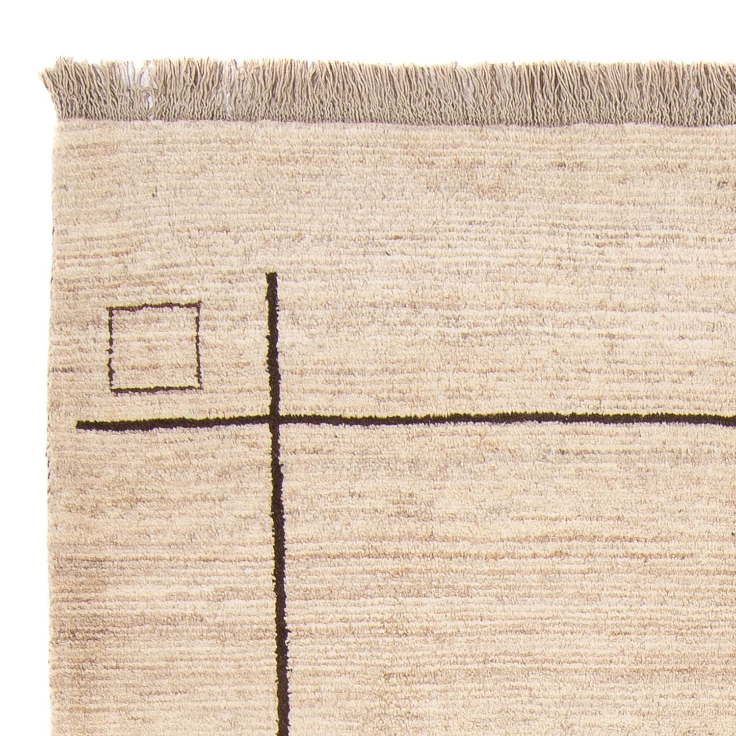 Berber Teppich - 205 x 158 cm - beige