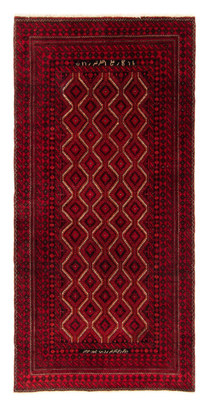 Läufer Belutsch - 198 x 92 cm - rot