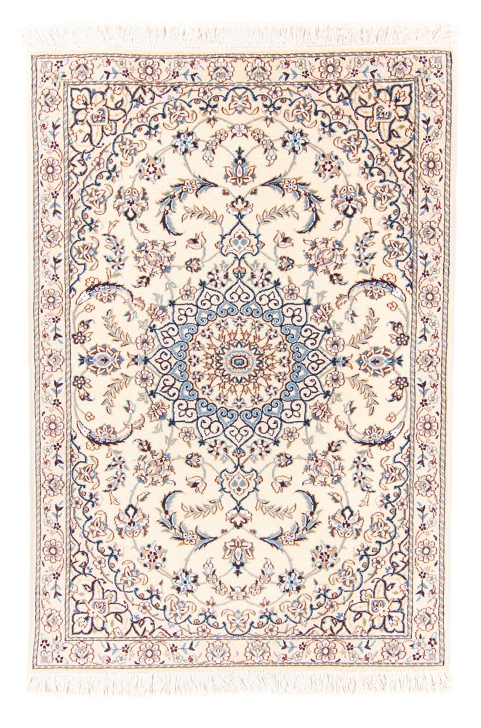 Perserteppich - Nain - Premium - 150 x 100 cm - beige