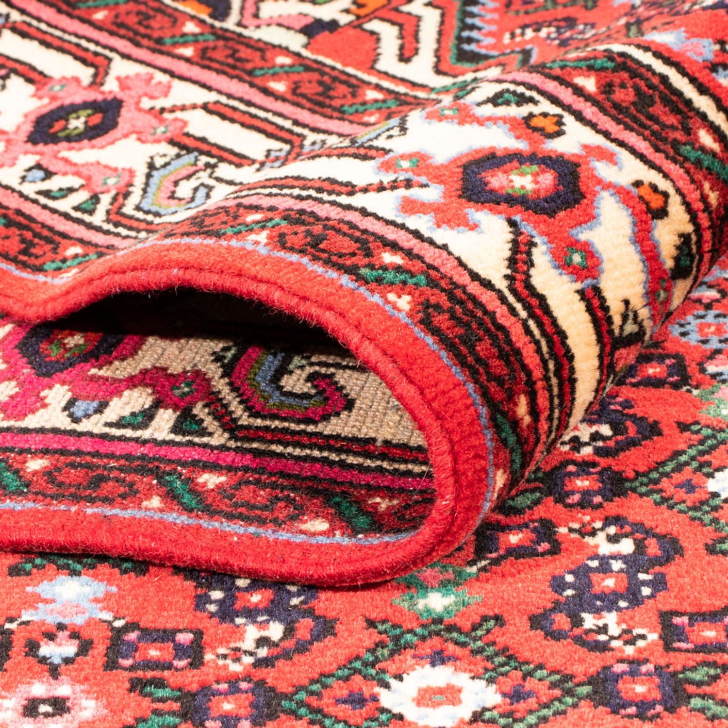 Perserteppich - Nomadic - 207 x 154 cm - rot