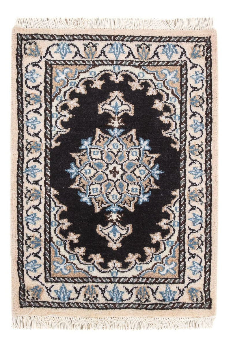 Perserteppich - Nain - 60 x 40 cm - dunkelblau